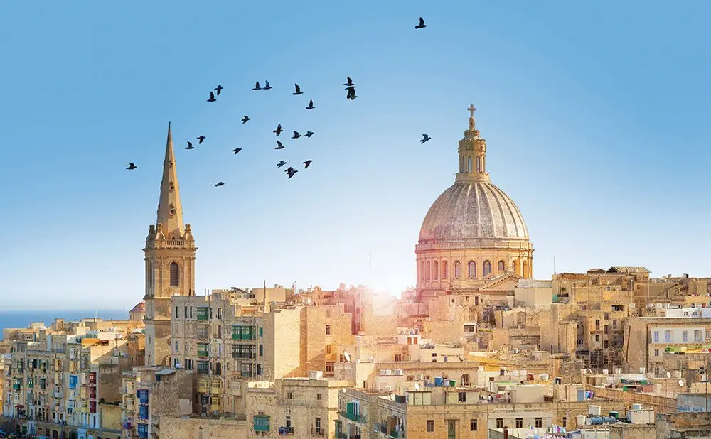 A scenic view of Malta, representing the beauty of studying in Malta.
